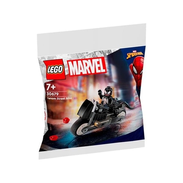 Byggsats - LEGO - 30679 - Spider-Man - Venom Street Bike - 10 cm lång
