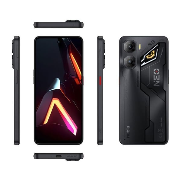 Nubia Neo 3 5G 8+256Go (5G), 6,8" Skærm, Dual Sim - Shadow Sort