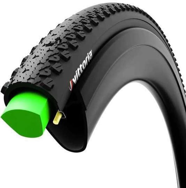 Tubeless Dæk - VITTORIA - Air-Liner Light - Gravel 700x42/50 - Beskyttelse mod punkteringer - Let