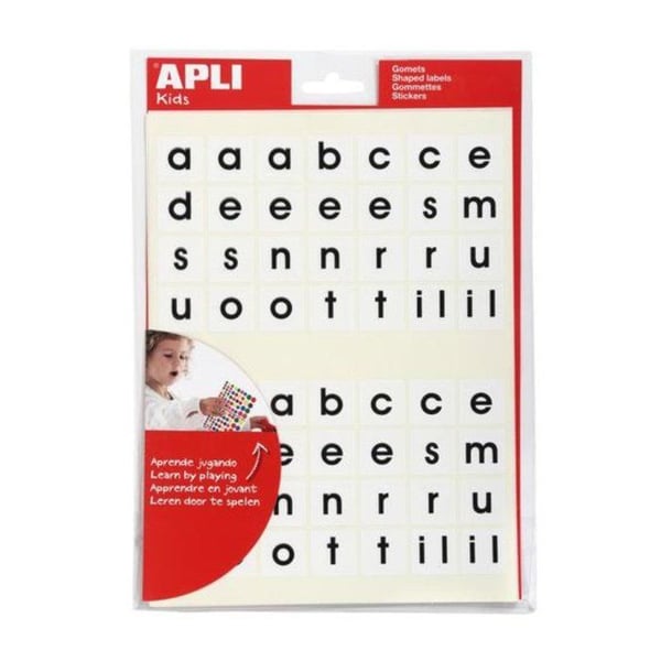 Apli Agipa - Alfabet klistermärken 300 bitar