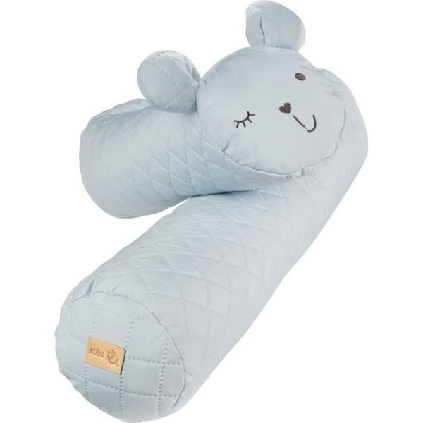 ROBA Tour de Lit - Kuddorm "roba Style" Björngesicht "Benny" - 170 cm - Ljusblå