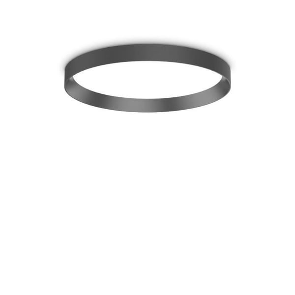 Plafonnier LED - Ideal Lux FLY - 45 cm - Matt svart - 4000K - IP40