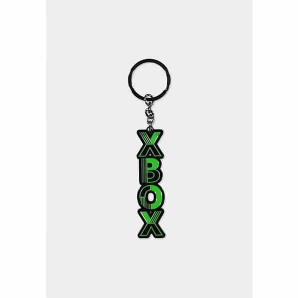 Nyckelring - DIFUZED - Xbox-logotyp - Zinklegering - Officiell produkt - Unisex