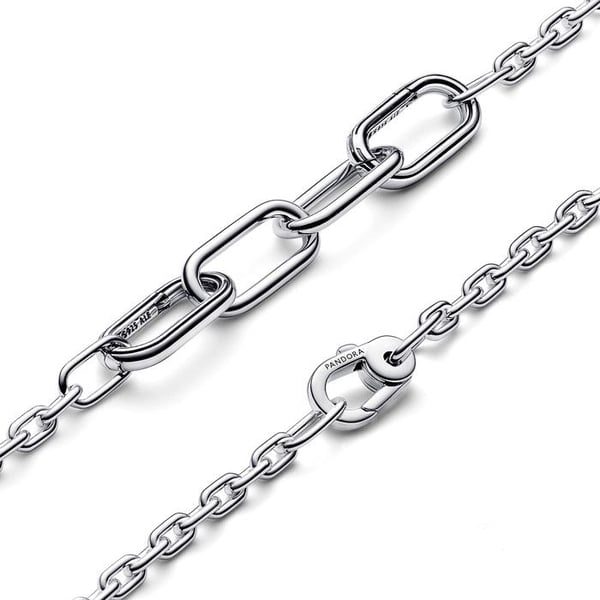 Armband Dam - Silver - 592340C00-2 - 16 cm - Styv torque - Karbinhakefäste