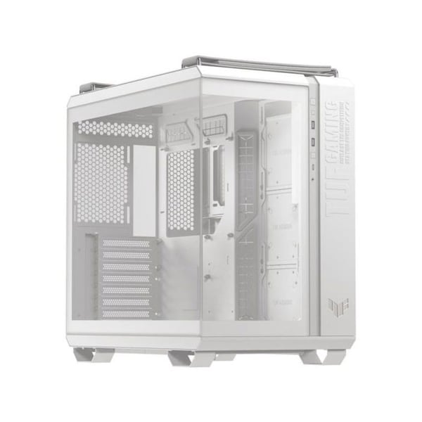 ASUS TUF GAMING GT502 HORIZON TG ARGB Mid Tower ATX Dobbelt Tempereret Glas USB-C Hvid