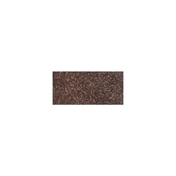 Metallisk glittrande kork, flaska 20 ml, brun mocca
