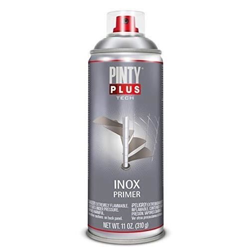 Sprayfärg - plus evolution - NVS213 rostfritt stål - 400 mL