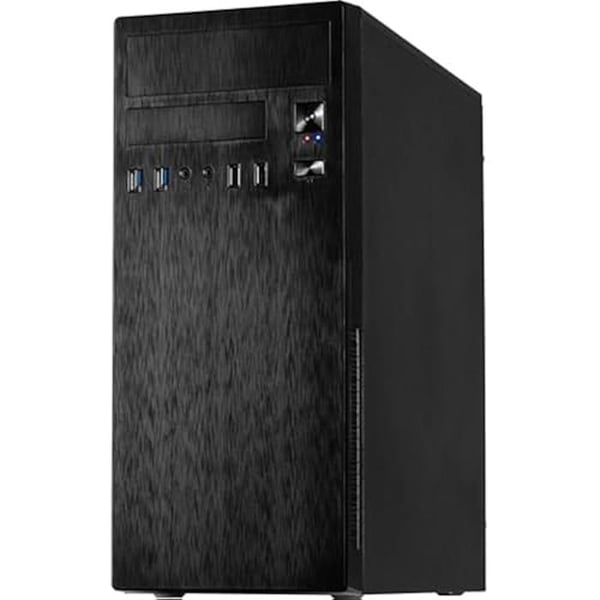 PC-chassi - INTER-TECH - IT-2812 Business - Svart - ATX - 4 USB-portar - Torn