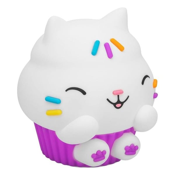 Paladone Products - Gabby och det magiska huset - Squishy Glo Cakey Cat-lampa 15 cm