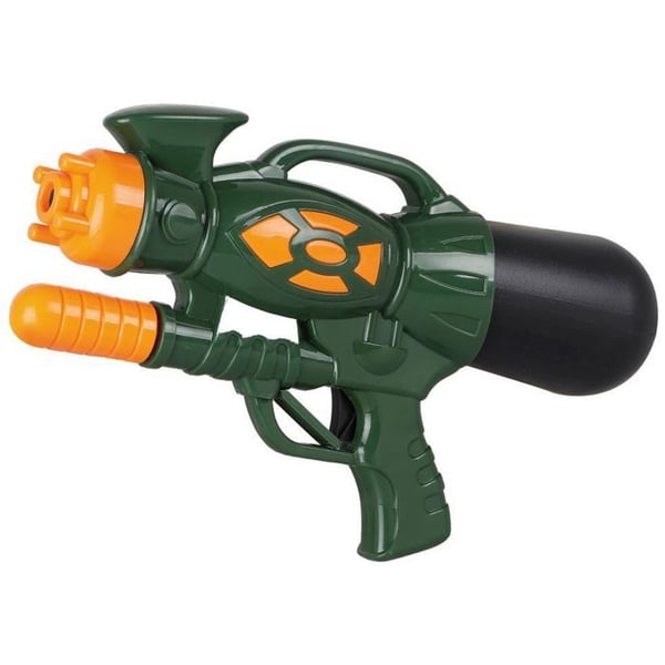 Vattenpistol Barn Militärmodell Längd 30 cm Kaki Svart och Orange för Utomhusspel och Vattenstrider