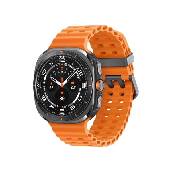 Smartklocka - SAMSUNG - Galaxy Watch Ultra 2025 47 mm LTE - Grå titan - Safirglas