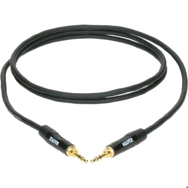 Klotz Câble mini jack TRS hane / hane, 3 m HiFi ljudkablar