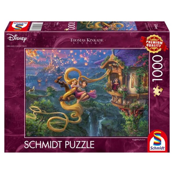 Pussel 1000 bitar Rapunzel - Disney