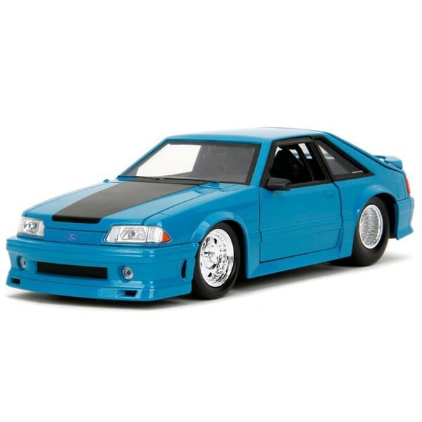 Miniatyr - JADA - 1989 Ford Mustang GT - Die-Cast - Skala 1:24 - Fast & Furious