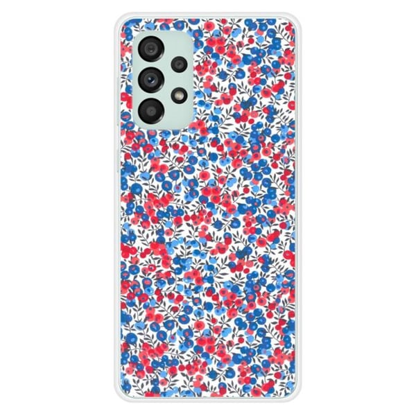 Silikonskydd - Kompatibel med Samsung Galaxy A73 5G - design liberty wiltshire blå