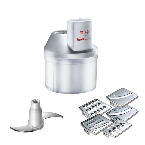 Köksrobot Bamix SliceSy MX1500001 - Mixertillbehör - 5 tillbehör - Grå