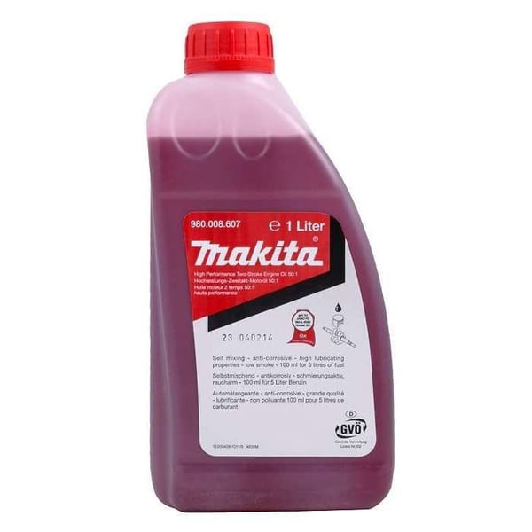 Motorolja 2-takts - MAKITA - 980.008.607 - Smörjning - Rengöring av tändstift - Standard Jaso FD