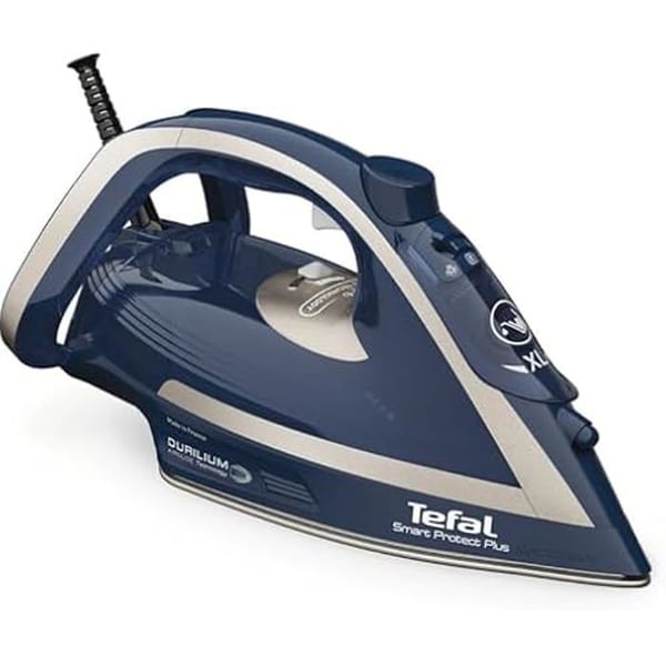 Strykjärn - TEFAL - Smart Protect Plus FV6872 - 2800 Watt - Torr eller ånga - Blå