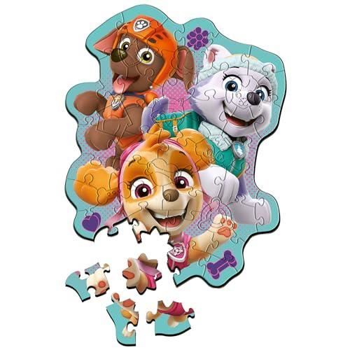Pussel i trä TREFL PAW PATROL - 50 bitar - Oregelbundna former - För ...