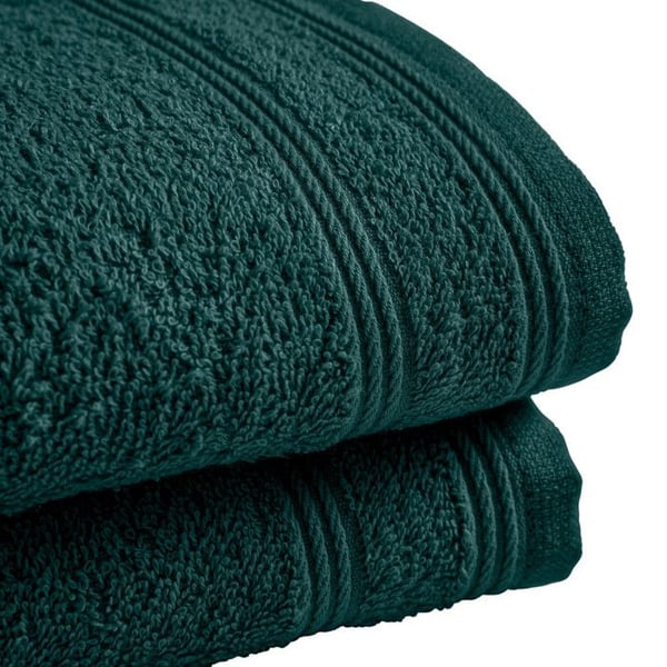 Set med 24 gästhanddukar i frotté "Spa" 30 x 50 cm / 400 gr/m² - "Spa" Smaragd - "Spa" Smaragd -