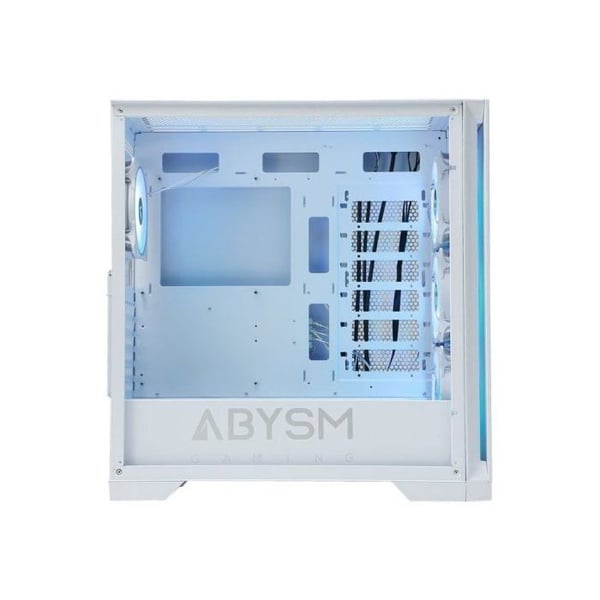 Abysm Gaming Danube Mura BX300 ARGB E-ATX Templat i Kristall USB 3.2 Vit