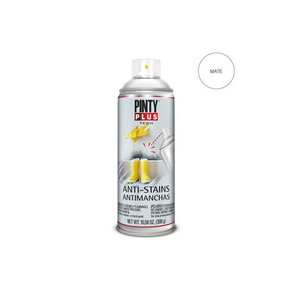 Anti-stain Spray Paint Täcker fläckar 400ml Vit - Pinty Plus