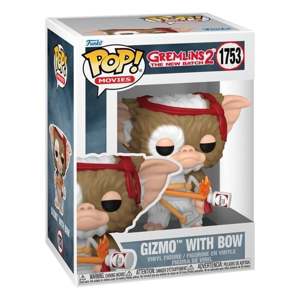 Figurins Funko Pop Filmer Gremlins S2 Gizmo med Båge