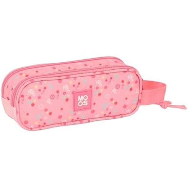 Trousse Dubbel - SAFTA - Moos Passion - Återvinningsbart Tyg - Bekväm - Skolbarn
