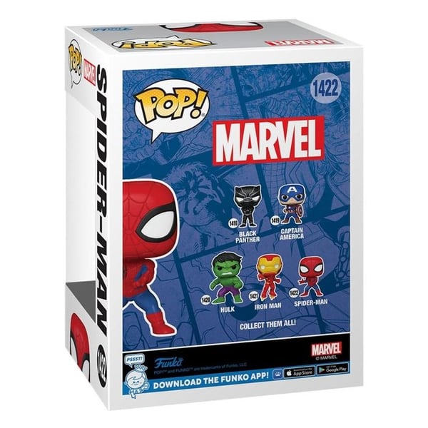 Figurine - Funko - Spider-Man - Vinyl - 9,5 cm - Stötsäker
