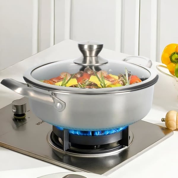 Stekpanna - Cheffinger - Inox - 28cm - Non-stick bikupemönster