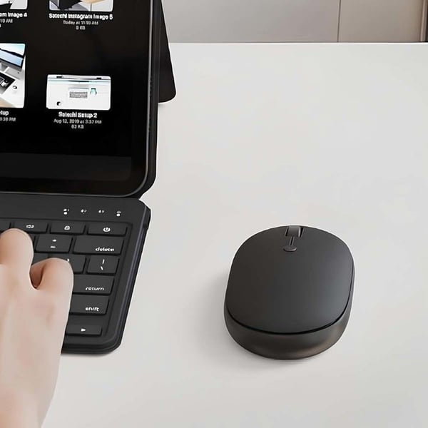 Trådløs mus - SATECHI - ONTHEGO™ - Kompakt - Elegant - Bluetooth genopladelig