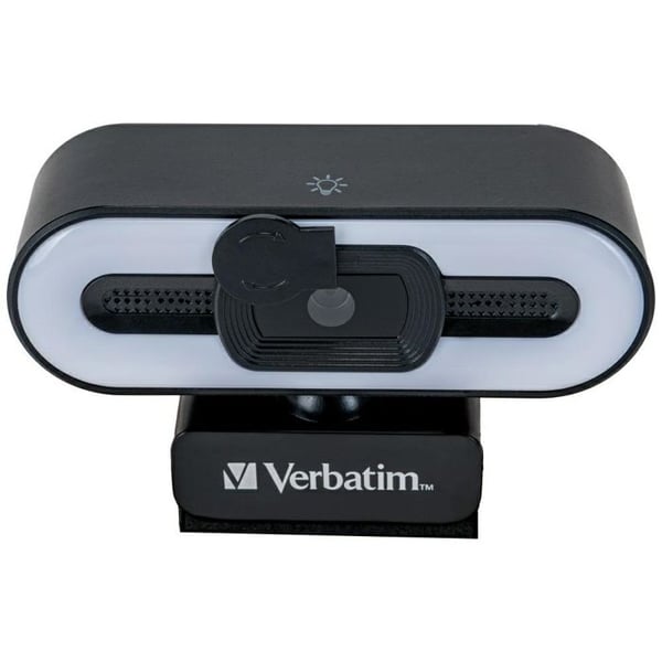 Webcam - Verbatim - AWC-02 - Full HD 1080p - Rotation 360° - Indbygget mikrofon