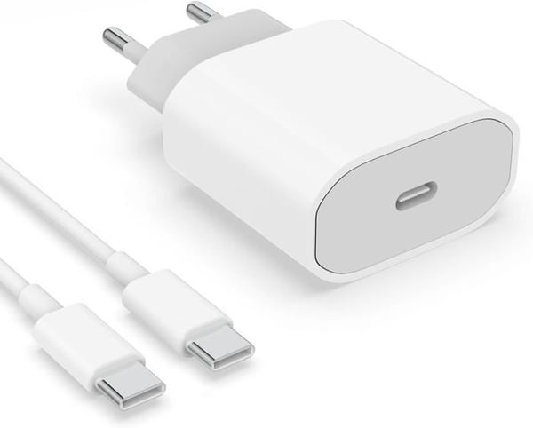 Laddare - YSFMODE - 20W - Kabel 1M - Kompatibel med iPhone 15/16 - Inbyggt skydd