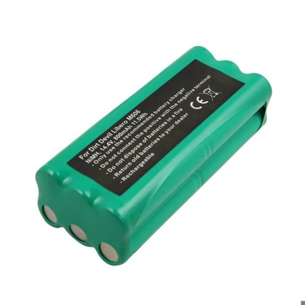 Batteri för Dammsugare Dirt Devil M606 14,4V 800mAh NiMH