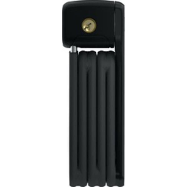 ABUS Bordo Lite 6055 hopfällbar cykellås - 60 cm svart - lätta stålstänger - Premium automatisk cylinder