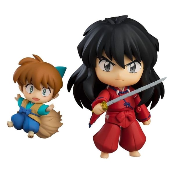 Good Smile Company - InuYasha - Figurin Nendoroid Inuyasha: Ny Måne Ver. & Shippo 10 cm