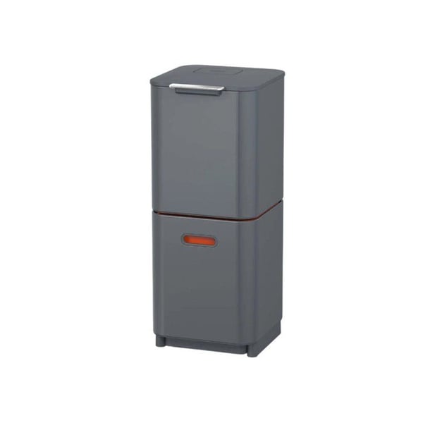 JOSEPH JOSEPH Totem kompakt papperskorg 40 liter grafit