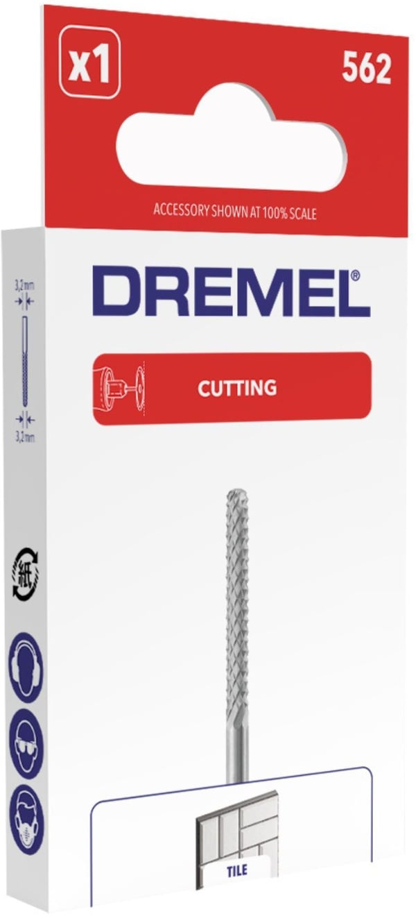 DREMEL 562 borrspets (kakel/kakel skärtillbehör, för roterande multiverktyg)