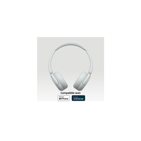Hörlurar - Sony - WH-CH520 - Bluetooth - 50 timmars batteritid - Över örat