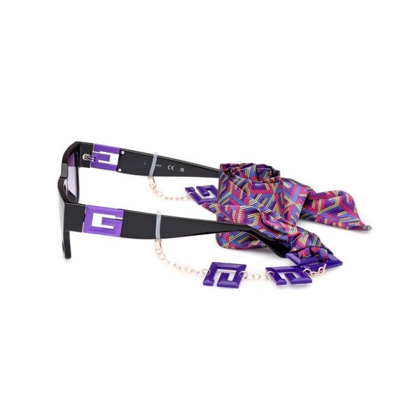 Solsikker Guess GU7916 55/16/145 83Z skinnende sort INJEKTEREDE SOLBRILLER UNISEX Guess GU7916 skinnende sort Solbriller 55 16 145