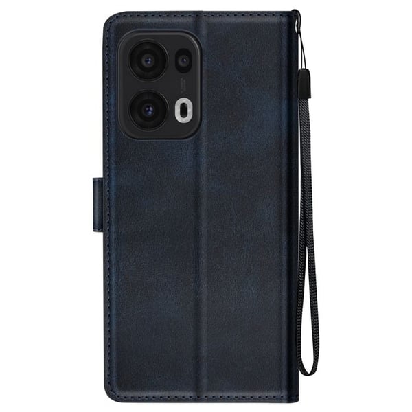 Etui för Oppo Reno 13 Pro Handledsrem Fodral Plånbok Mörknatt