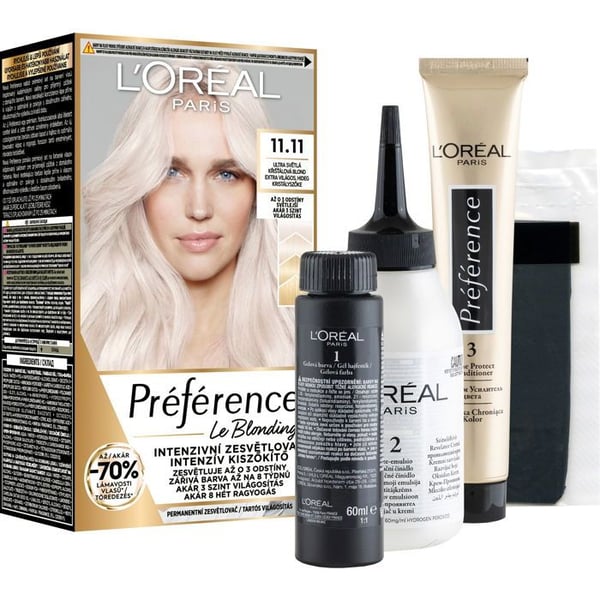 L'ORÉAL PARIS Préférence Le Blonding 11.11 Ultra Light Crystal Blonde