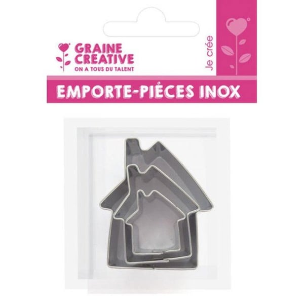 Graine Créative - metallutstickare Hem 3 delar