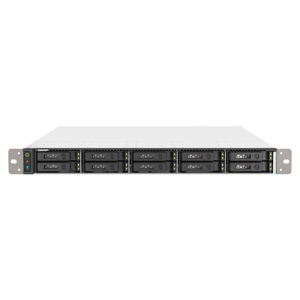 NAS-server - QNAP - TS-h1090FU - 10 fack - 128 GB RAM - 25 Gigabit Ethernet