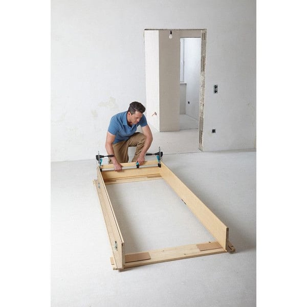 wolfcraft - Pro Door Block Installation Kit - Til døre fra 600 til 1000 mm - 8 stk. - ref. 3676000