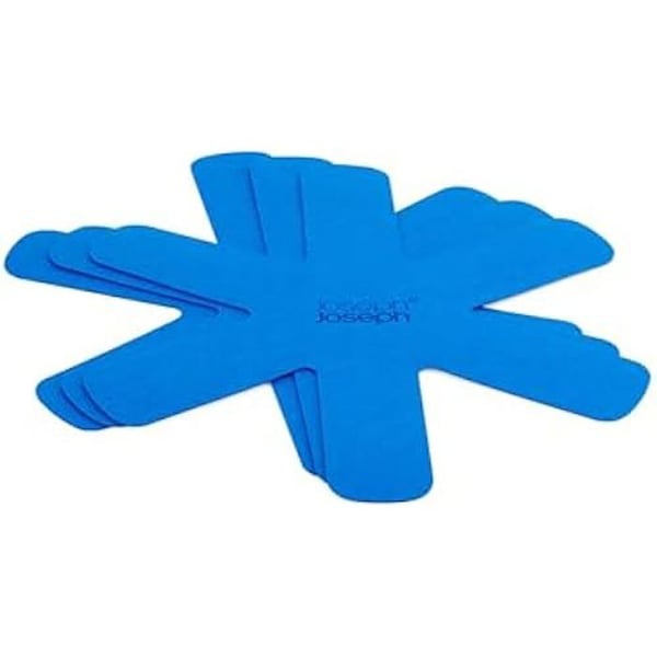 Spisplattsskydd - JOSEPH JOSEPH - Set med 3 - Ripsfria filtar - Nattblå