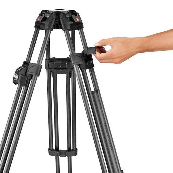 MANFROTTO Stativ 645 Snabb Dubbel Rör Kolfiber