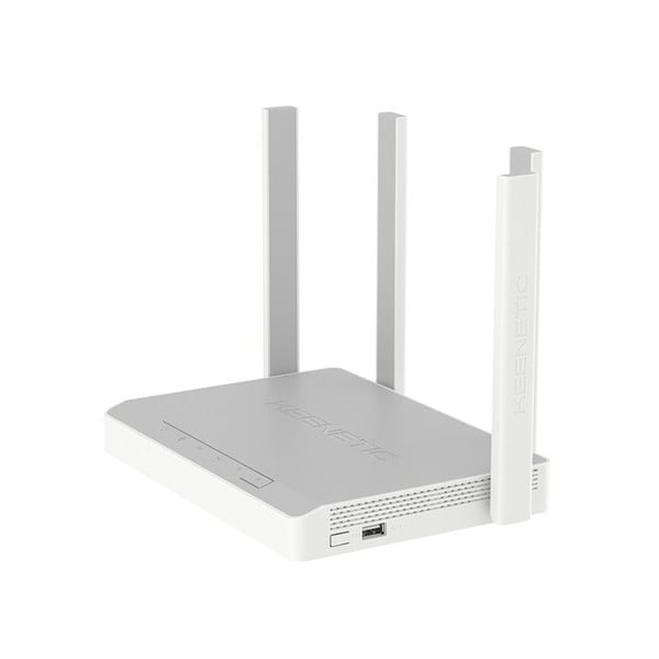 Keenetic Skipper KN-2112 Reititin DSL Kaksois-taajuus Wi-Fi Gigabit Ethernet Harmaa Valkoinen