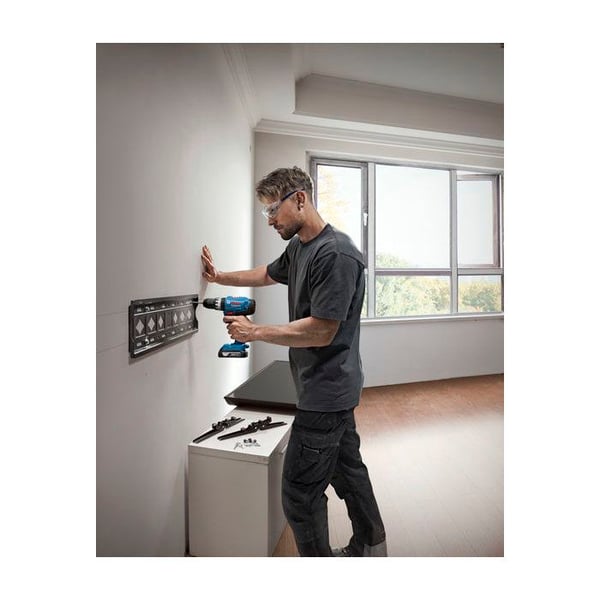 Batteridriven borrskruvdragare Bosch Professional GSB 18V-25 med 2 GBA 2,0 Ah-batterier