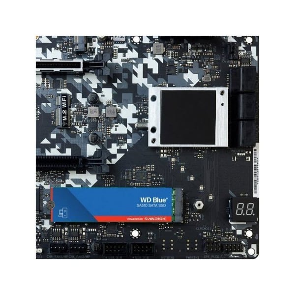 SSD - WD - Blue SA510 - 2 To - M.2 - SATA - 560 Mo/s